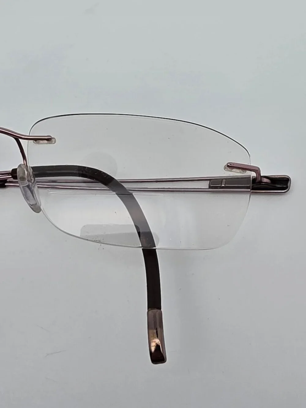 Silhouette 7661 40 6056 Spring Blossom Titanium Rimless Eyeglasses Frame w/ Case
